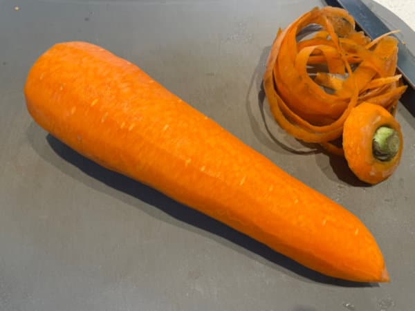 A carrot for Rumi Kimbap