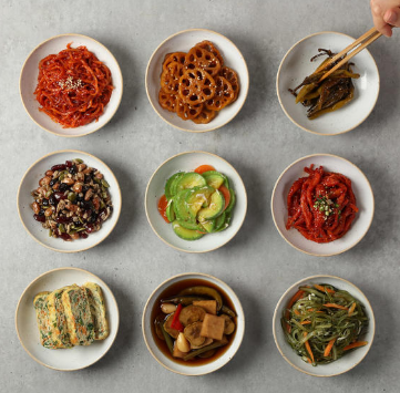 다양한 반찬 이미지