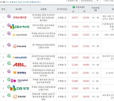 내보험 다나와 - 조회하기