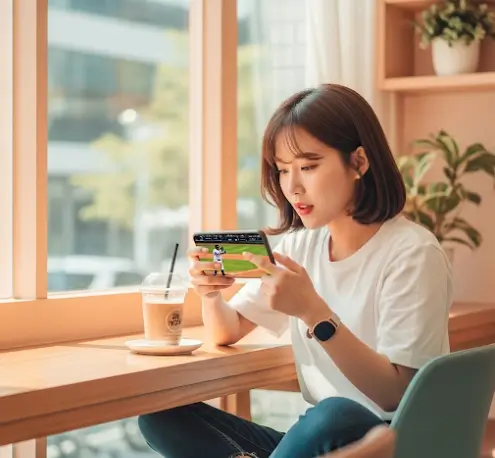 핸드폰으로 야구 보는 방법