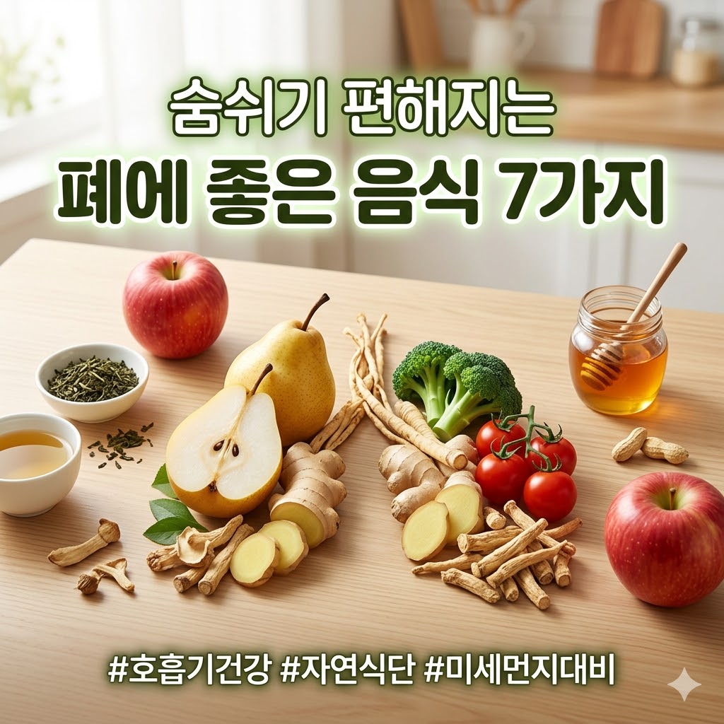 폐에 좋은 음식