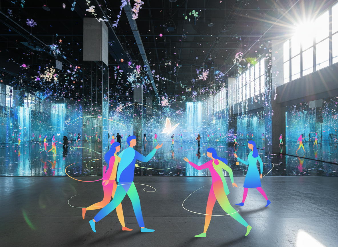 2026 도쿄 팀랩 보더리스 티켓 예약 위치 