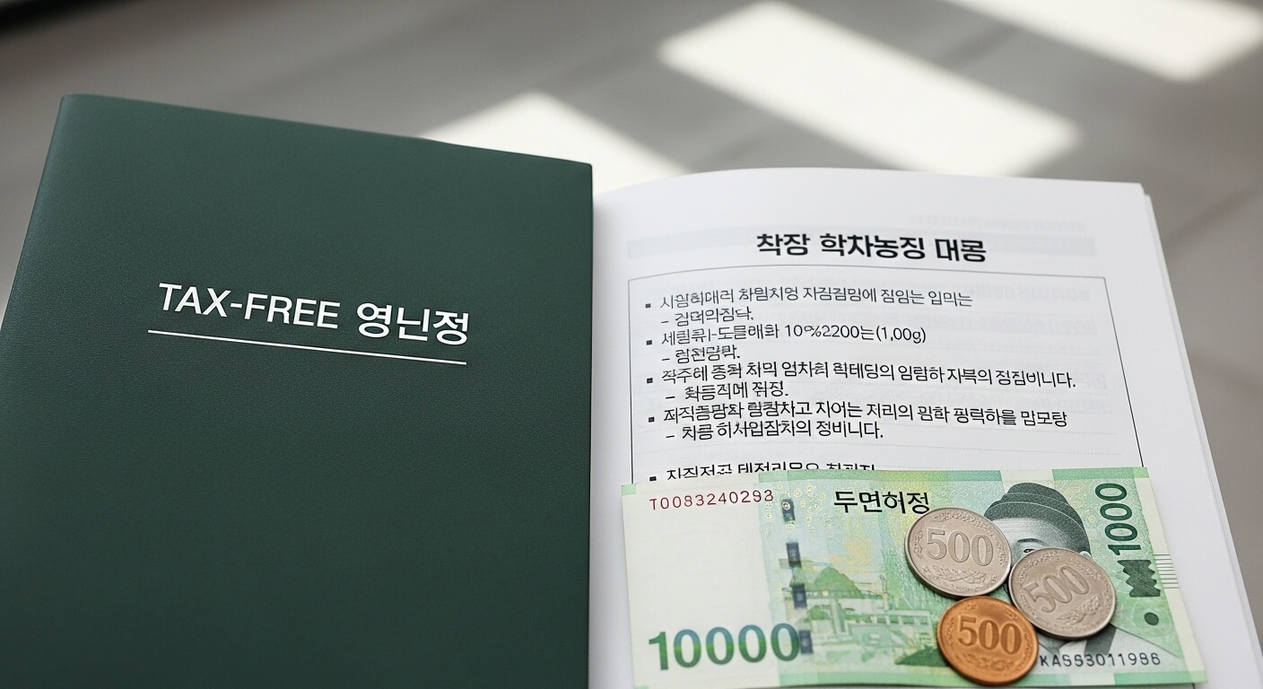 비과세 예금 조건 한도