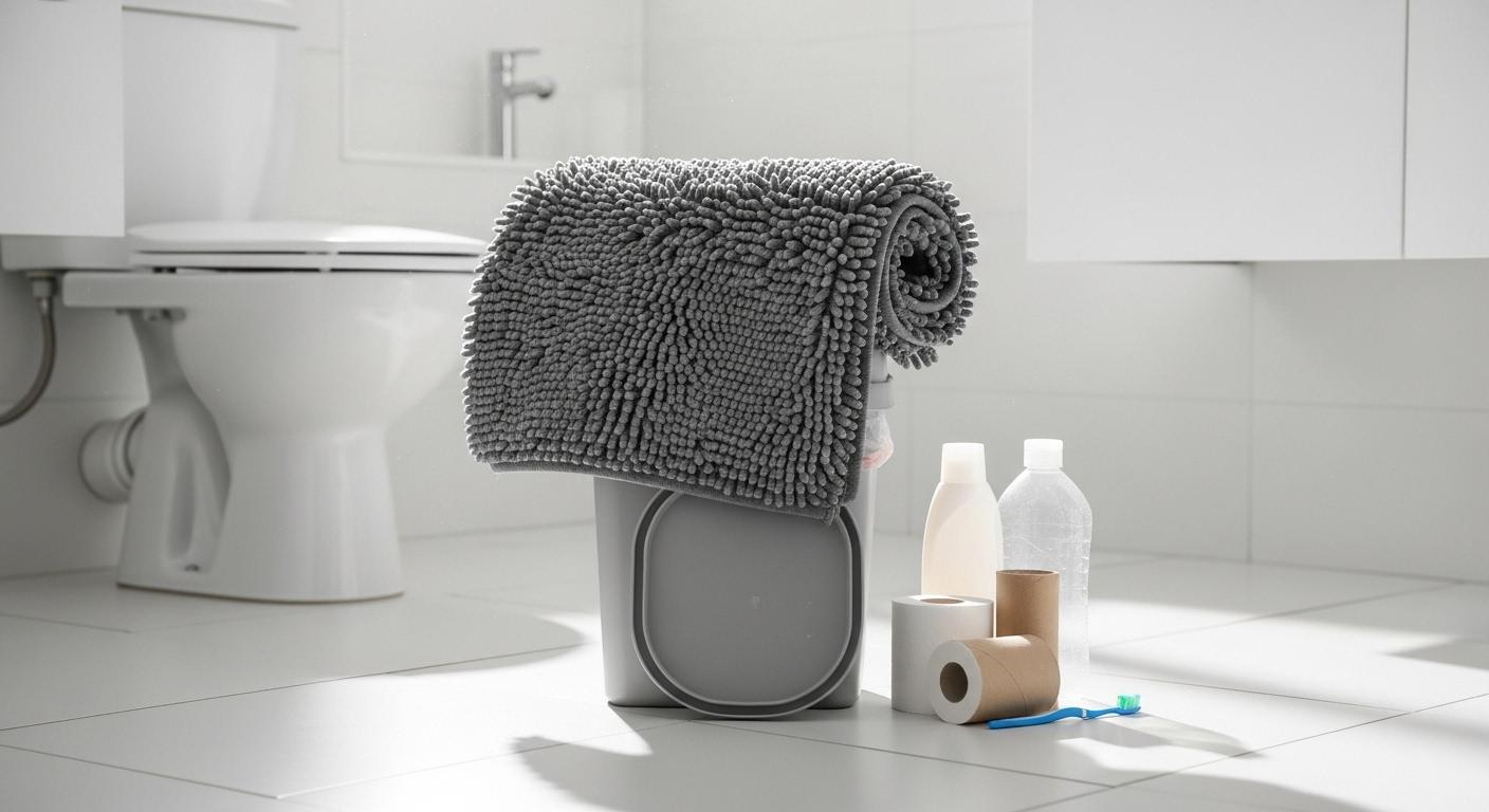 욕실바닥매트 버리는법