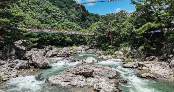 진안 운일암반일암 계곡