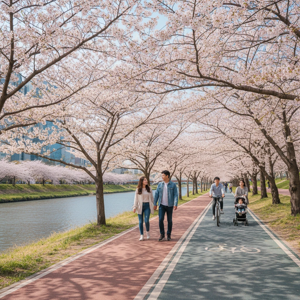 연수구 벚꽃 구경 주차장 현황 및 대..