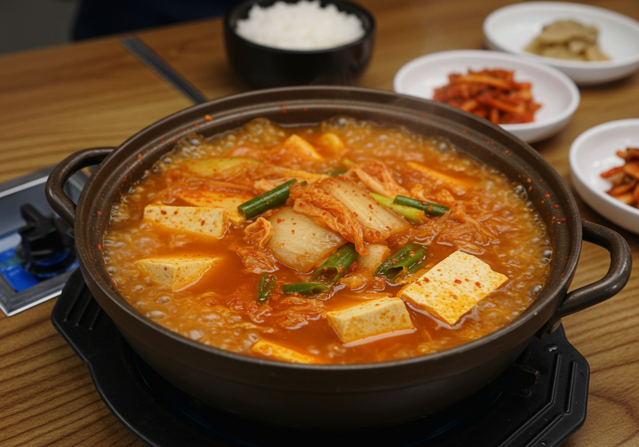 한국인의 소울푸드: 덤벙김치 김치찌개