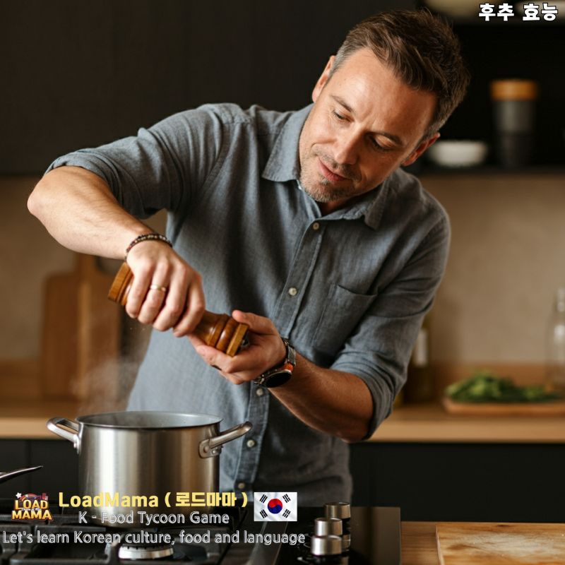 후추 요리에 활용