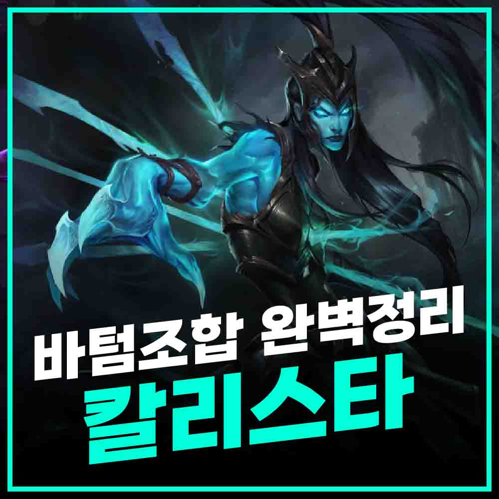 칼리스타랑 어울리는 서폿 썸네일