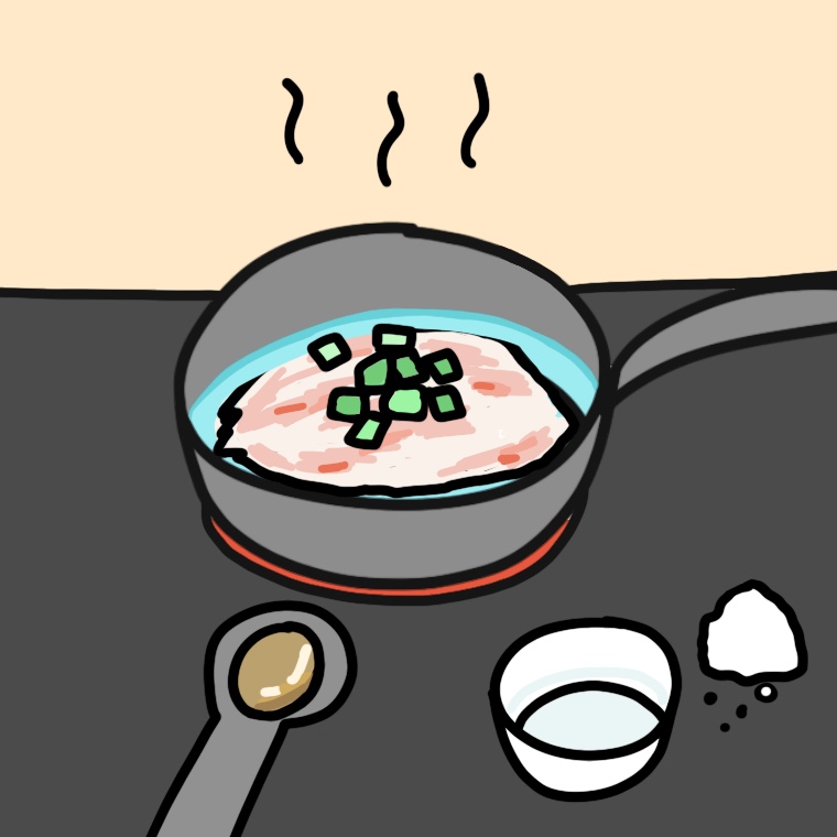 만드는법-네번째-파넣고-참기름넣고-녹말물넣기