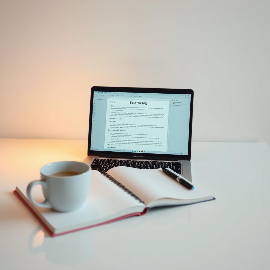 글쓰는 방법 노트북 사진