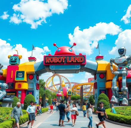 경남창원 로봇랜드 그림