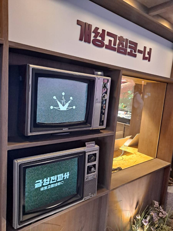 금성전파사 개성고침코너