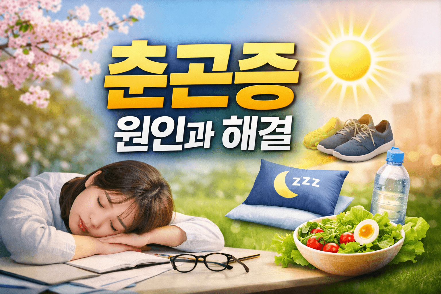 춘곤증 원인과 해결 방법, 봄철 피로가 계속되는 이유