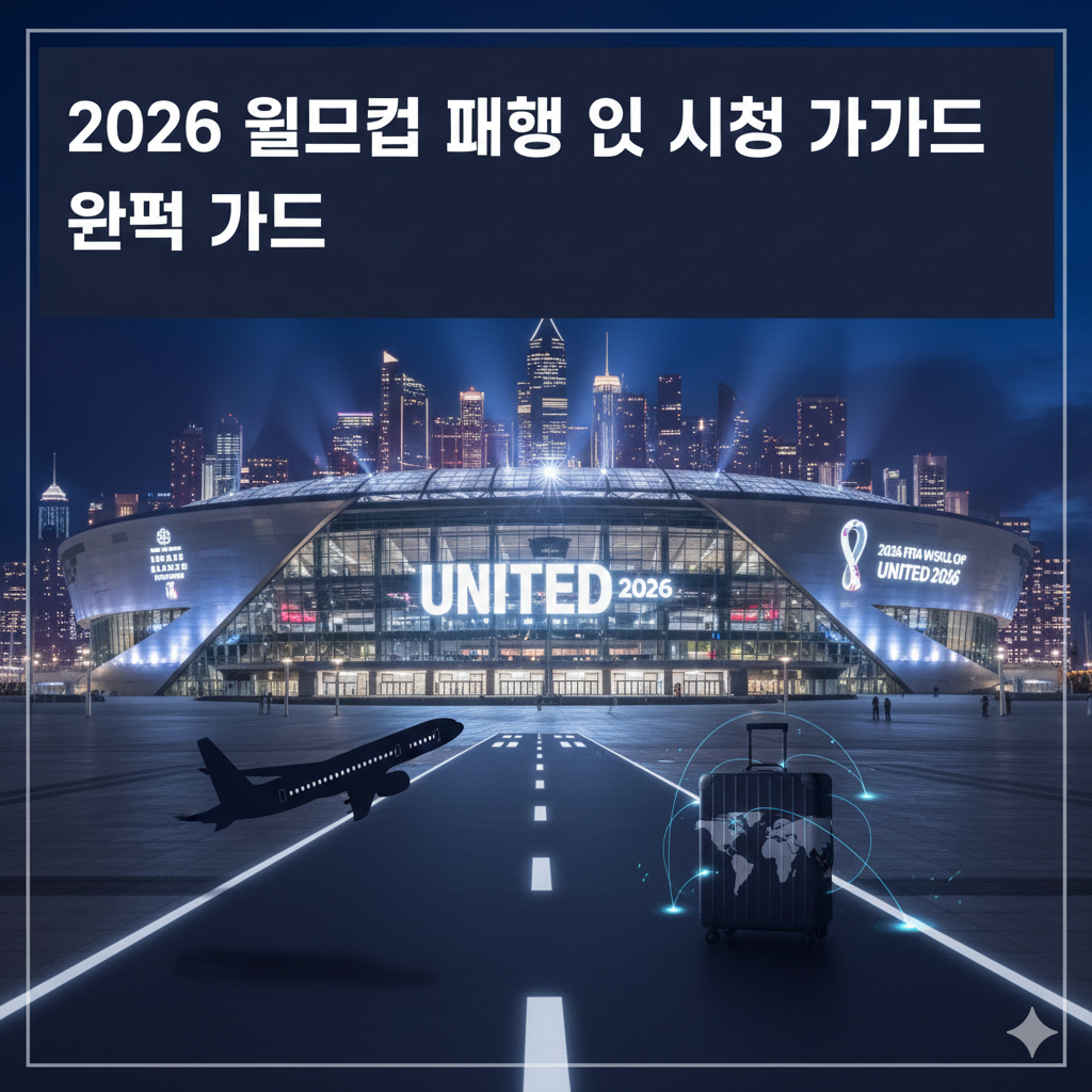 2026년 월드컵 관람·여행 준비 체크리스트 BEST 가이드