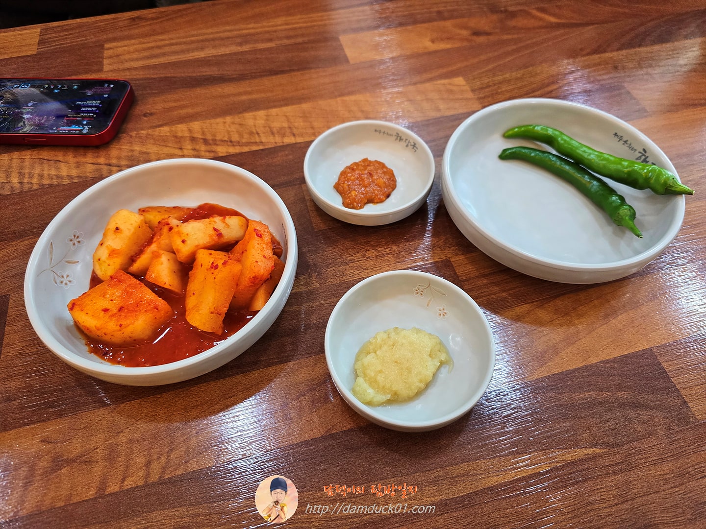 제주은희네해장국 반찬