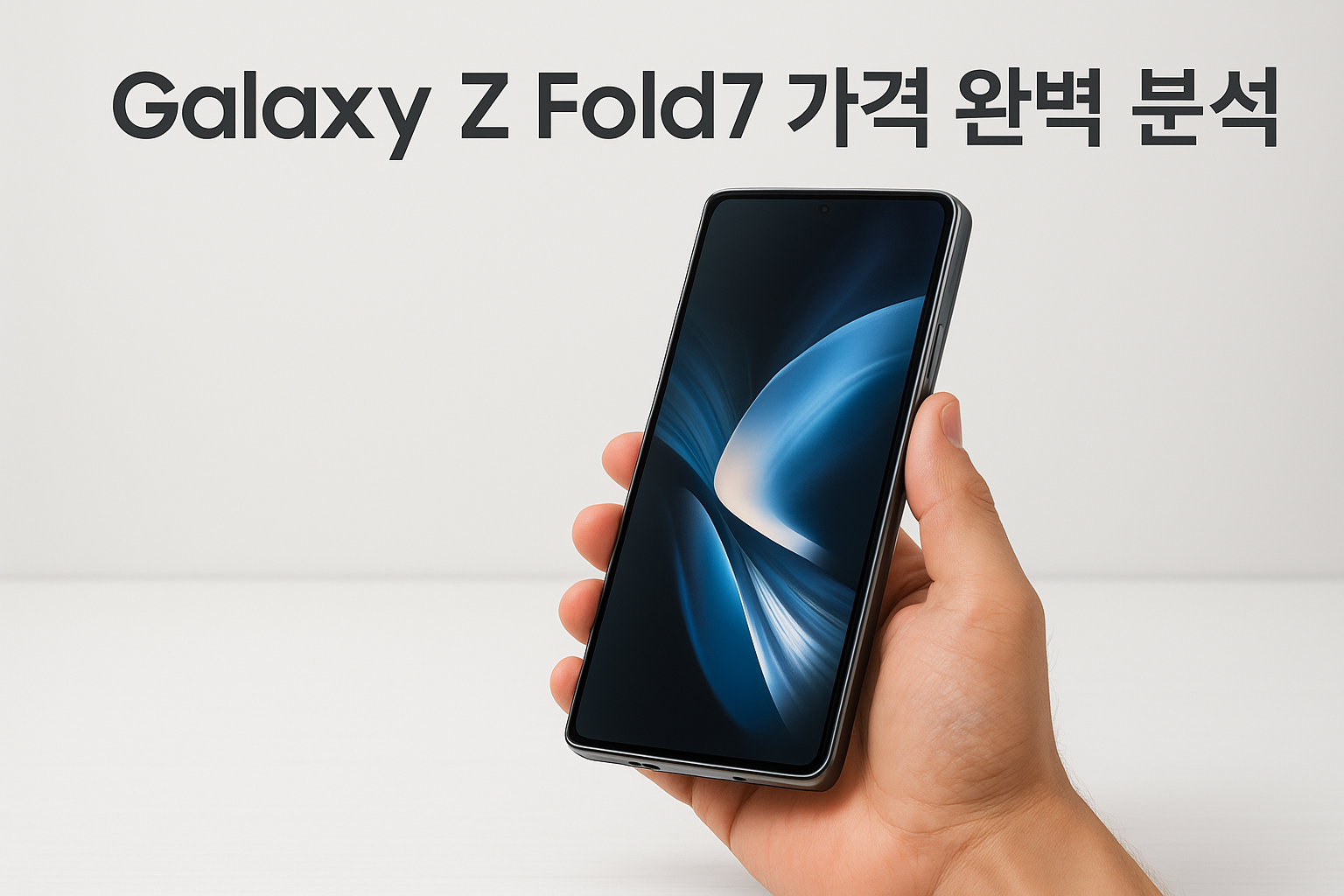 Galaxy Z Fold7 가격 완벽 분석: 한 푼이라도 더 아끼는 꿀팁 관련 이미지