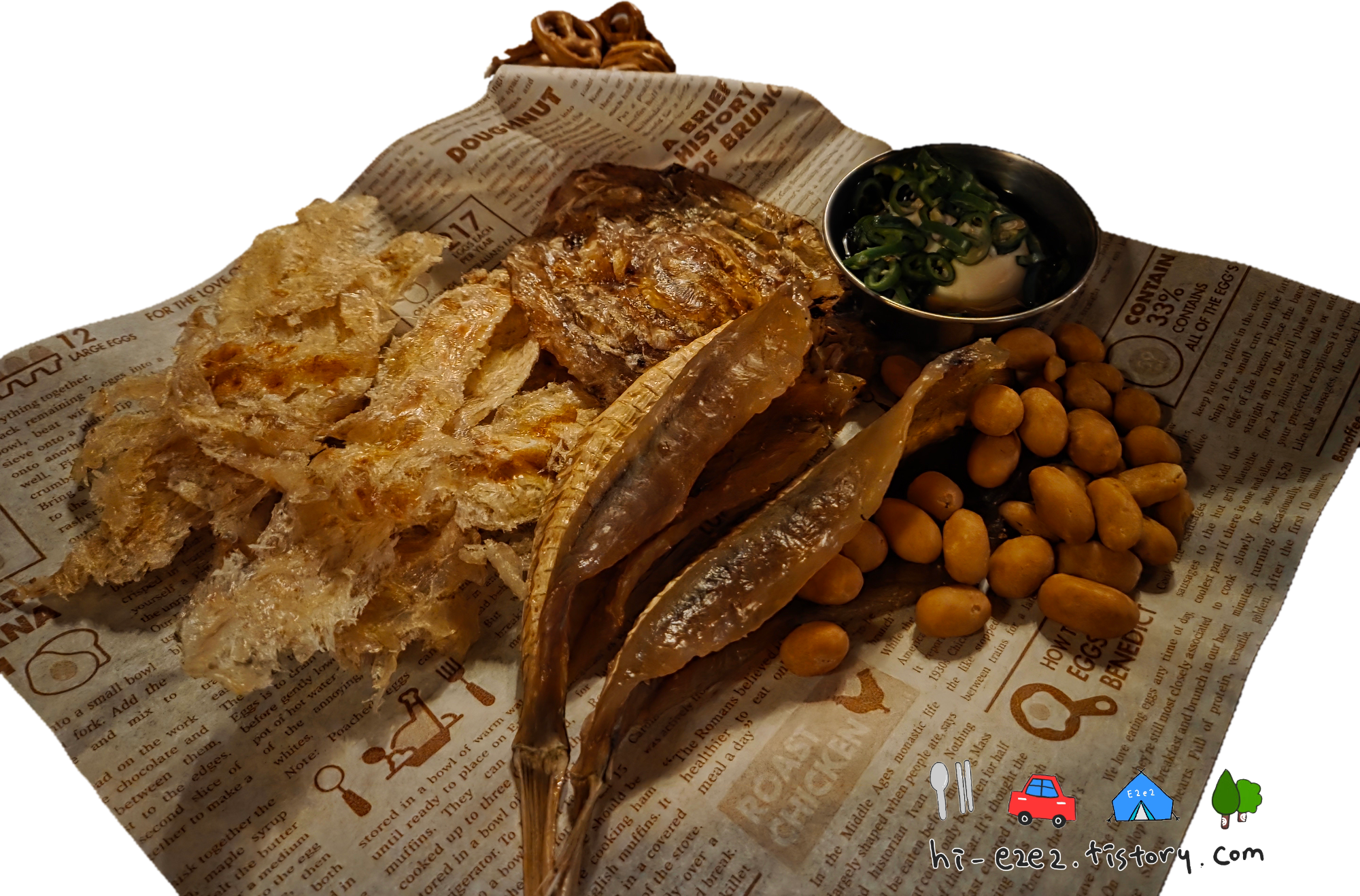 목포 칵테일바 플레잉몽크 마른안주