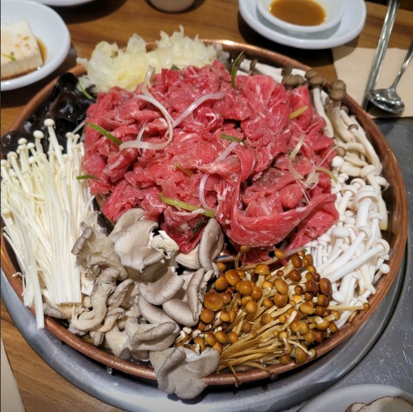 서울숲 버섯집 메뉴 이미지