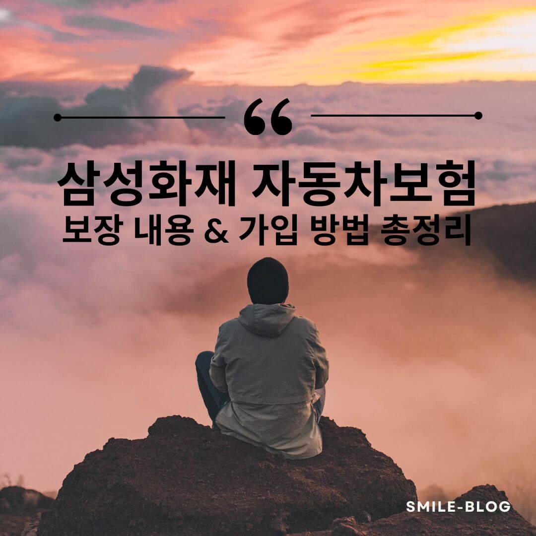 삼성화재 자동차보험