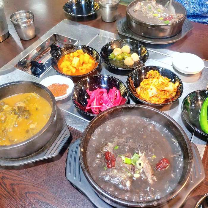 생방송 오늘저녁 부천 역곡상상시장 흑미밥 흑임자삼계탕 맛집