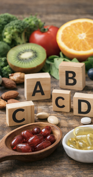 비타민총정리-종류별기능과 적정섭취량 관련 사진