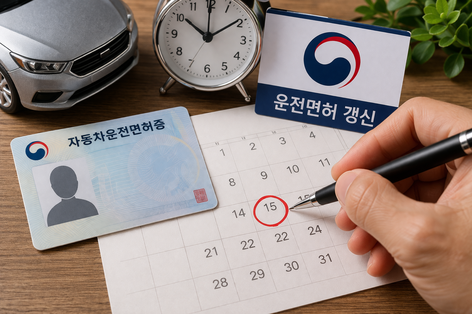 2026 운전면허 갱신 방법 총정리|온라인 신청부터 준비물·기간·과태료까지 한눈에 관련 사진