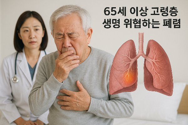 65세 이상 고령층 생명 위협하는 폐렴