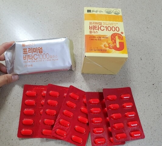 종근당 비타민C 1000 패키지