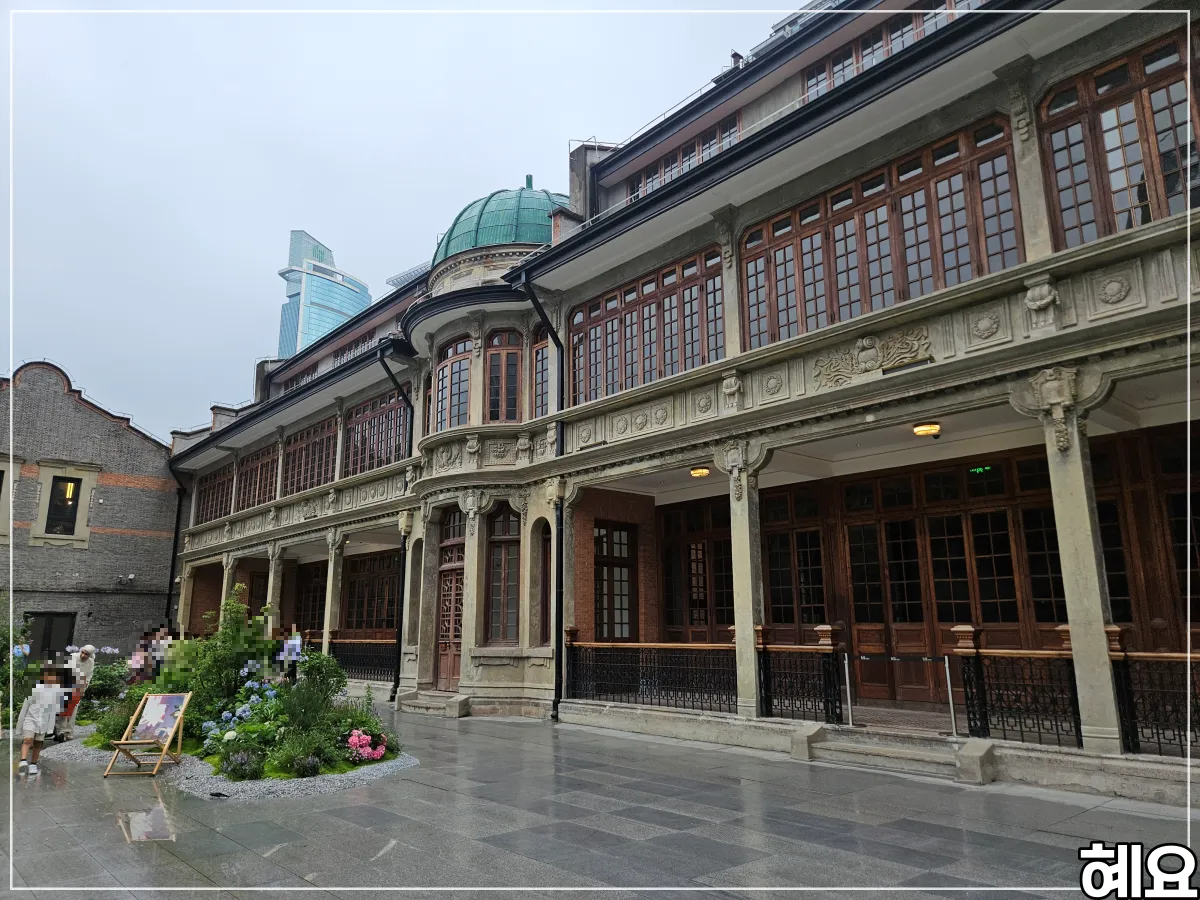 상하이-난징시루-장원-내부-유럽풍-건축물