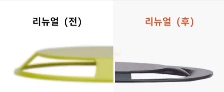 드레인 덮게 변경(출처 : 와디즈 터치원 스토리)