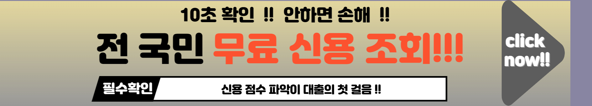 신용조회