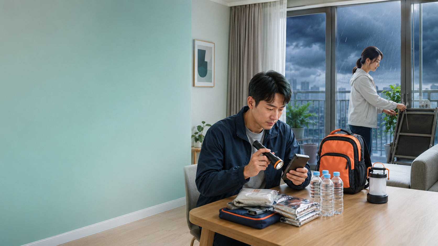 태풍 예보 전 무엇부터 준비할까? 창문&middot;배수구&middot;정전 대비 체크리스트