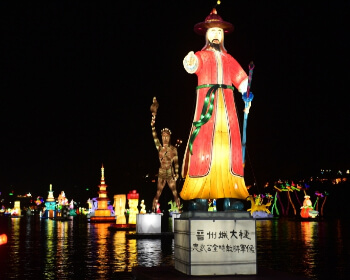 진주 남강 유등축제_3