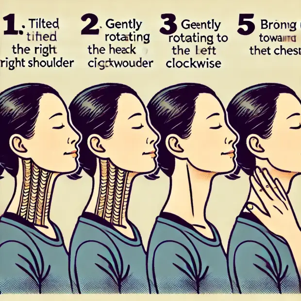 목주름 없애는 운동