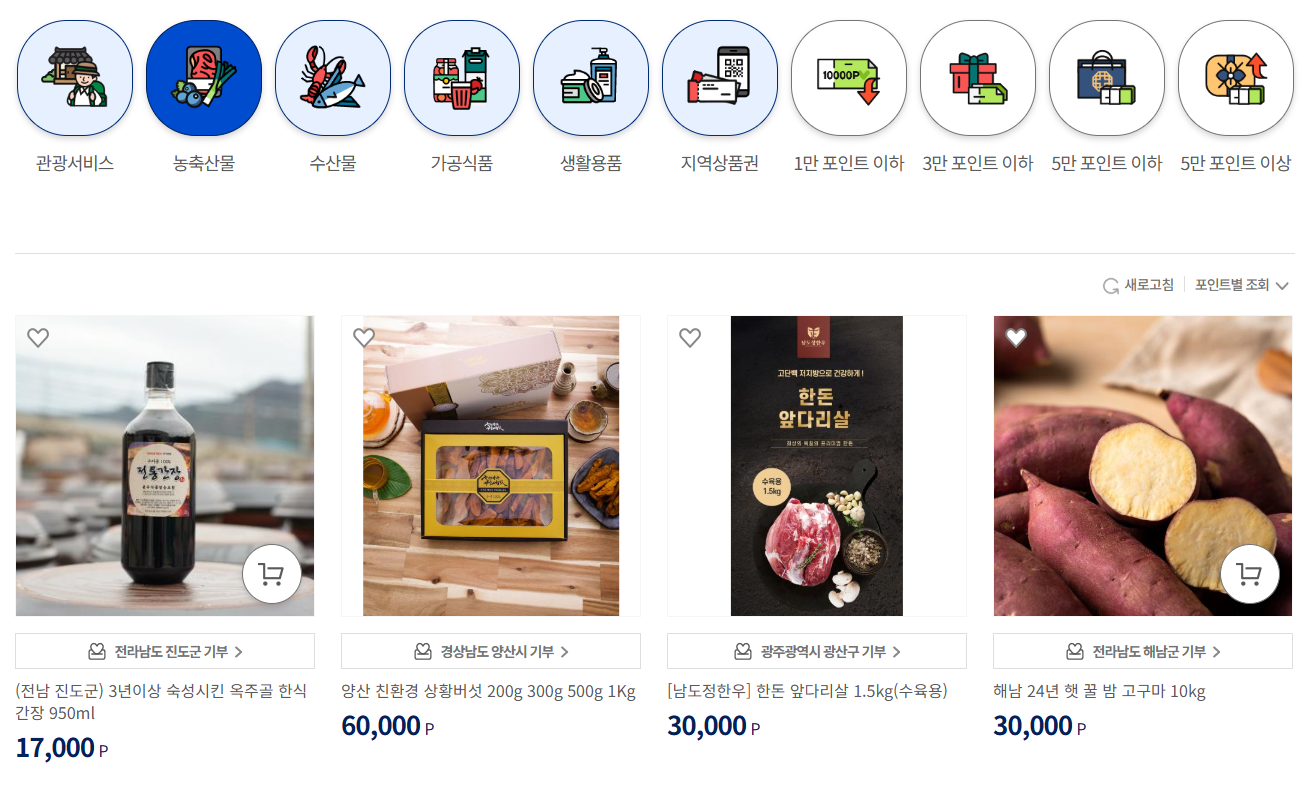 답례품
