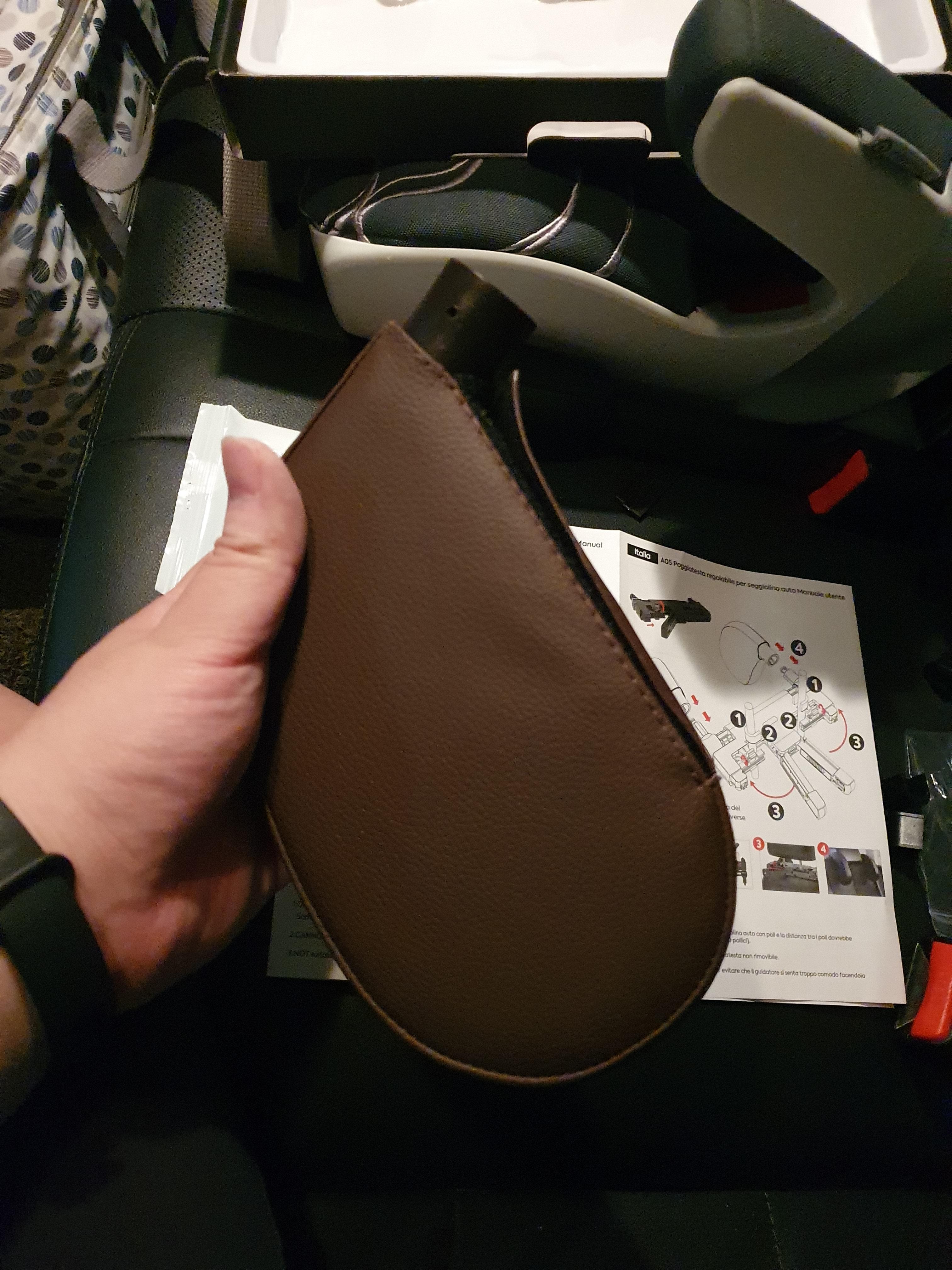 키즈 헤드레스트 쿠션부분