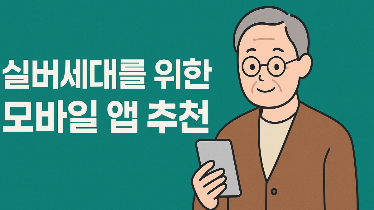 실버세대를 위한 모바일 앱 추천