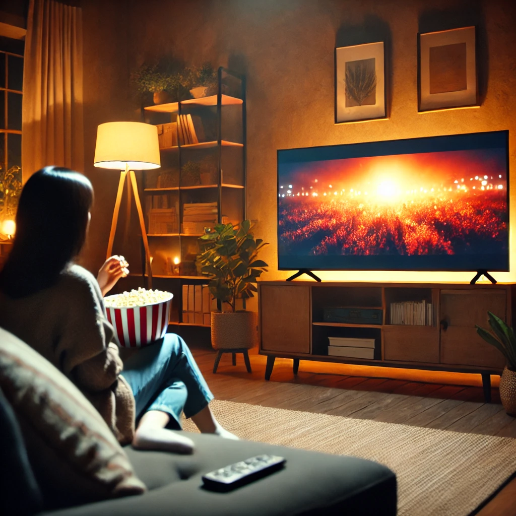 영화 스트리밍 감상 관련 이미지