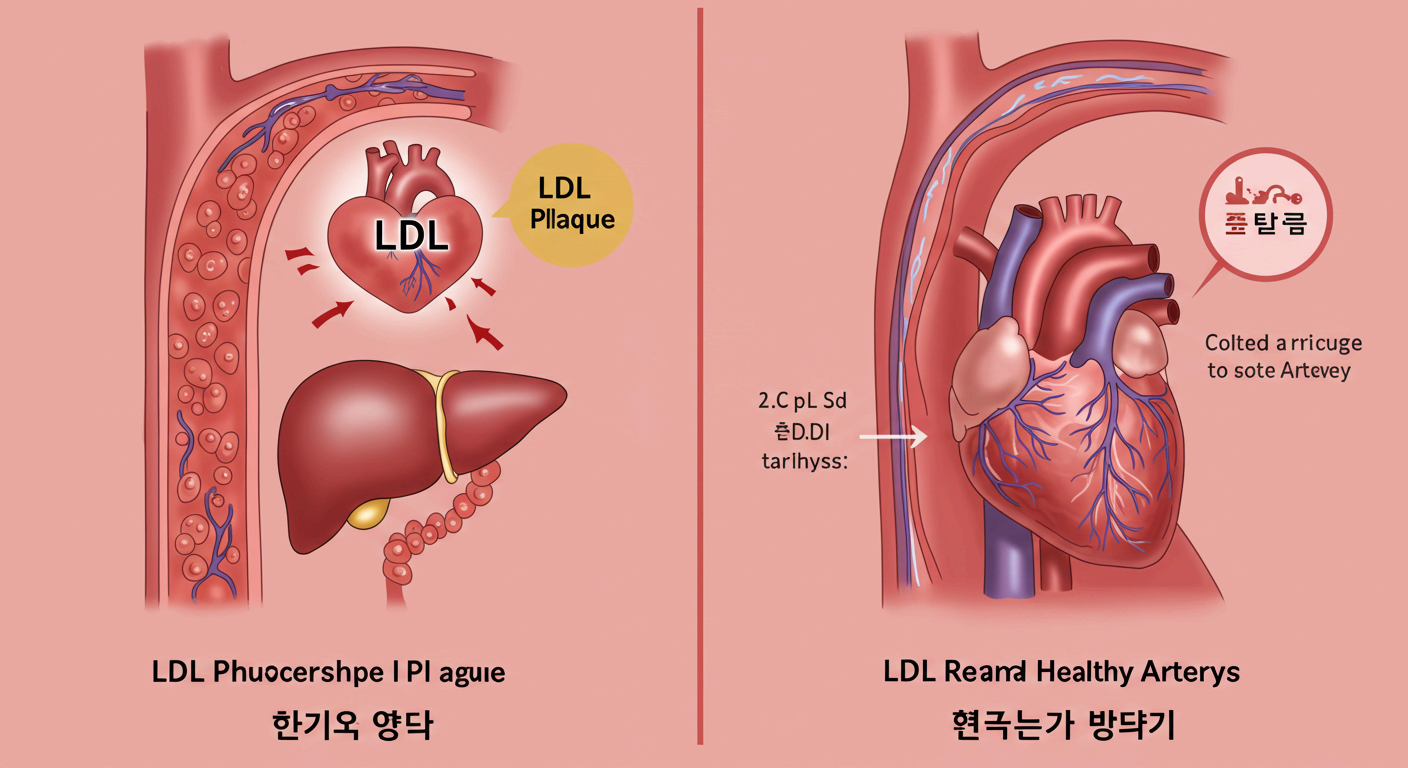 ldl 콜레스테롤 이란, 정상수치 (+ ldl콜레스테롤 낮추는 방법)