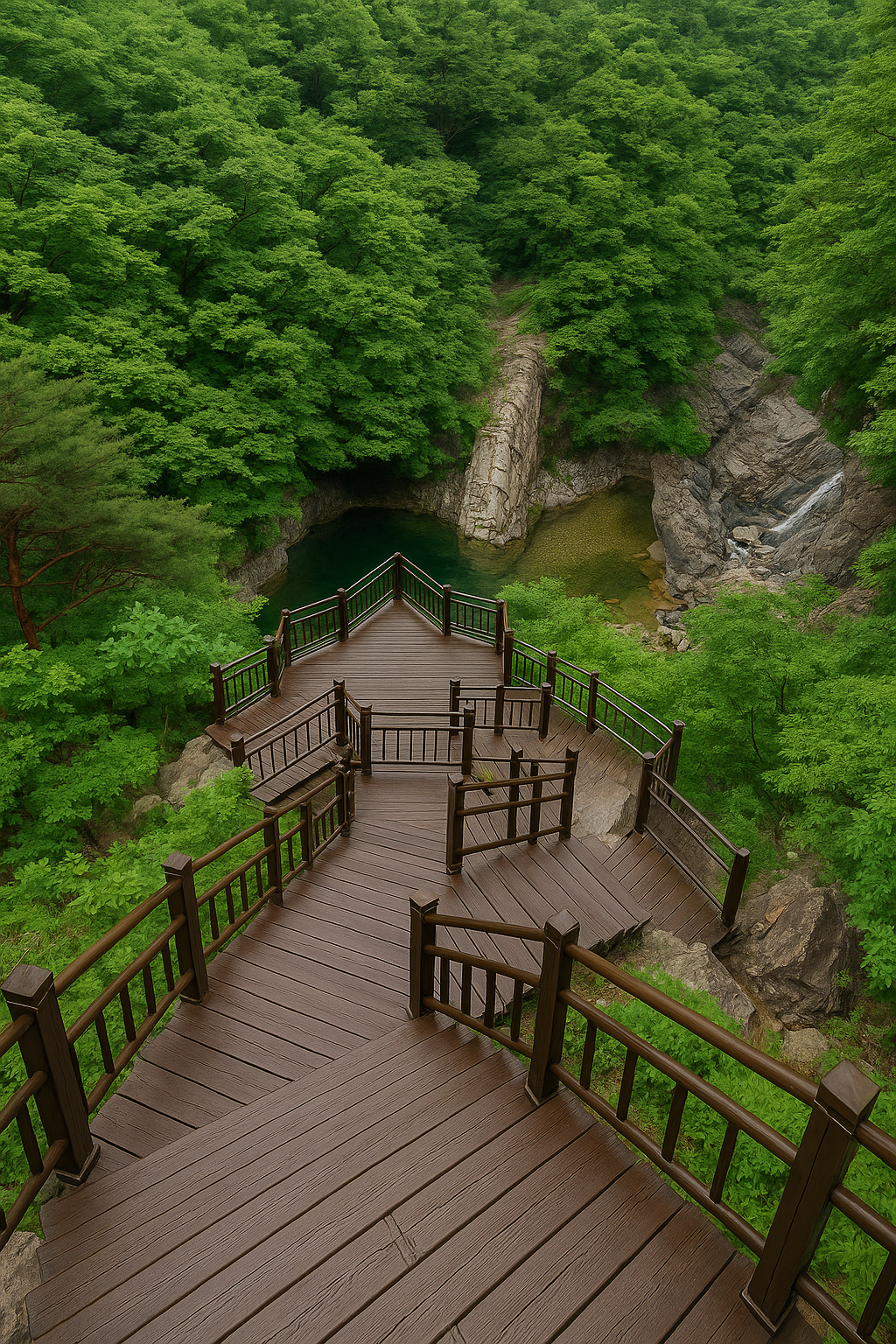 전북 무주 분옥담 &amp; 직소폭포 사진