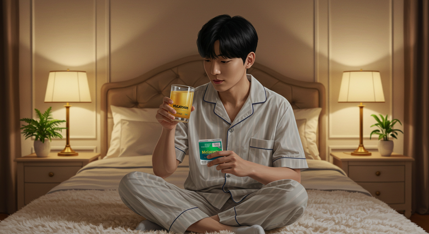멜라토닌 음료와 다른 수면 보조제 비교