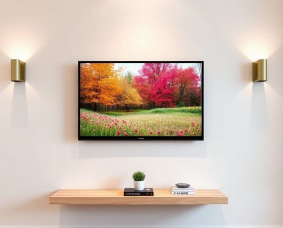 가전제품무료수거 신청한 중형 벽걸이 tv