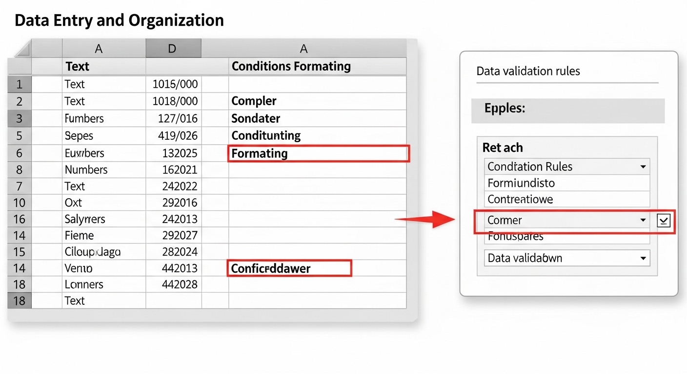 엑셀 단축키 사용 예시 이미지