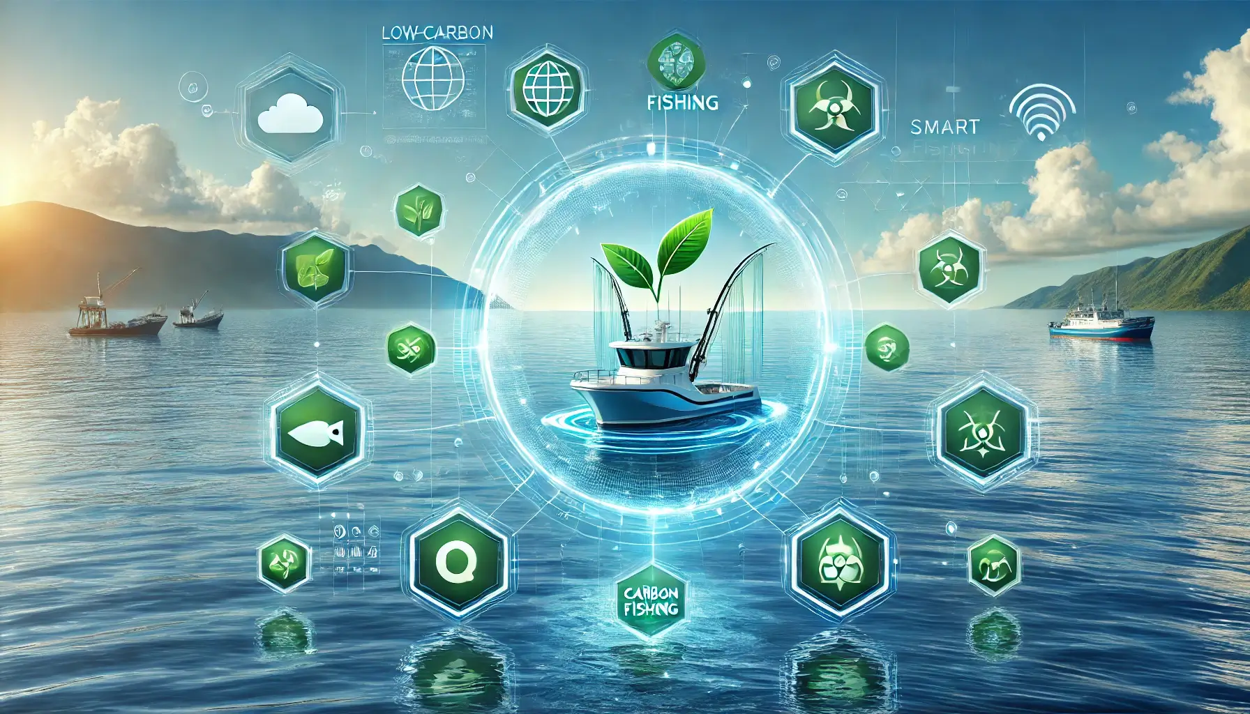 탄소 배출 감소 전략을 연상시키는 이미지