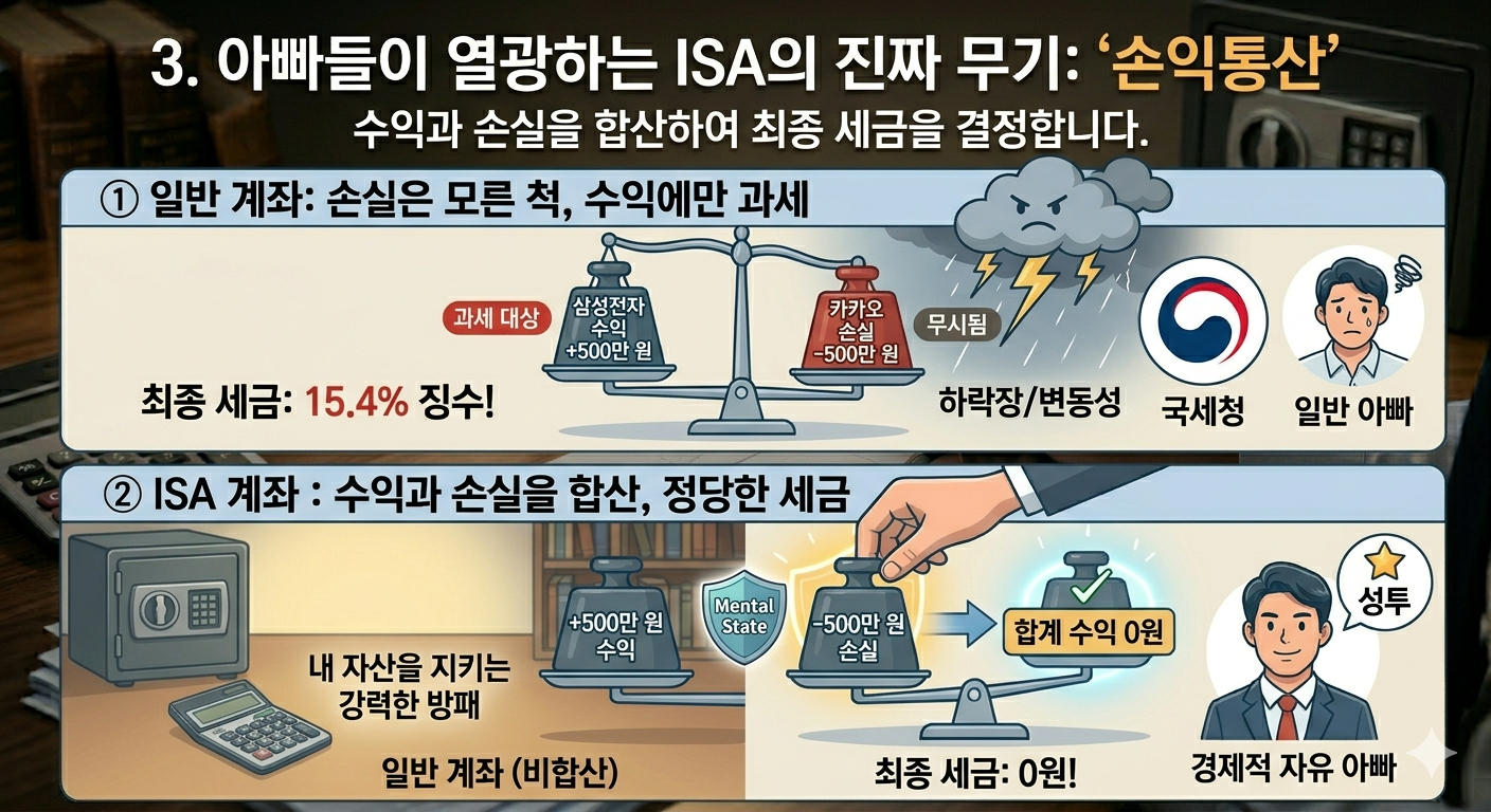 아빠들이 열광하는 ISA의 진짜 무기: '손익통산'