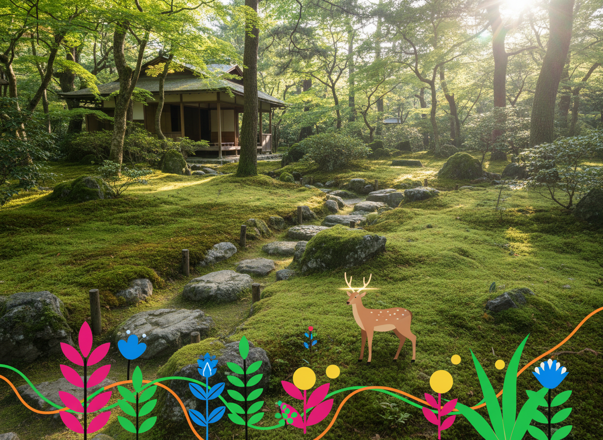 2026 교토 이끼정원 사이호지 예약 위치