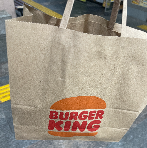 버거킹 메뉴 버거 포장