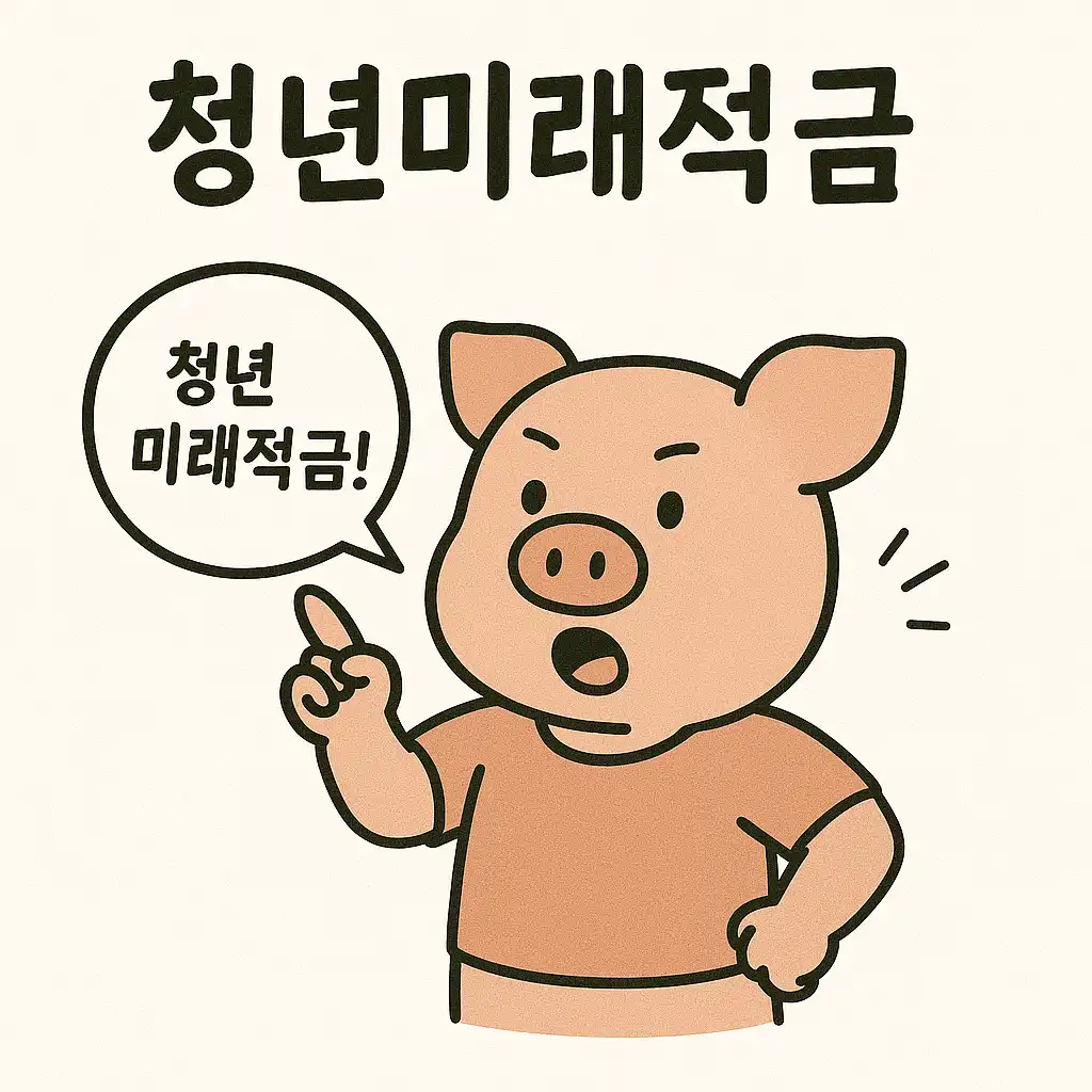 청년도약계좌와 청년미래적금 가입조건 비교 차트