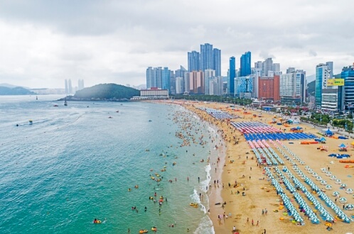 남해, 동해 해수욕장 개장일 및 폐장일